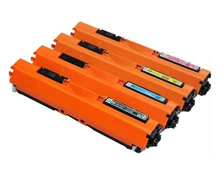 HP 130A Remanufactured Toner Cartridge 4-Pack Combo