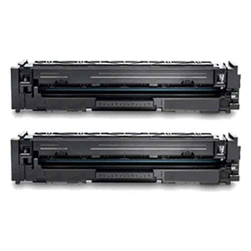 HP 206X (W2110X) Black Compatible High-Yield Toner Cartridge Twin Pack (No Chip)