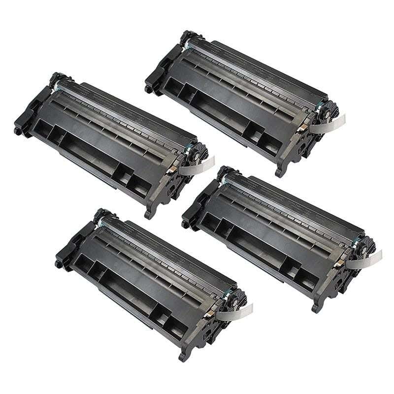 HP 26A (CF226A) Black Compatible Toner Cartridge 4-Pack