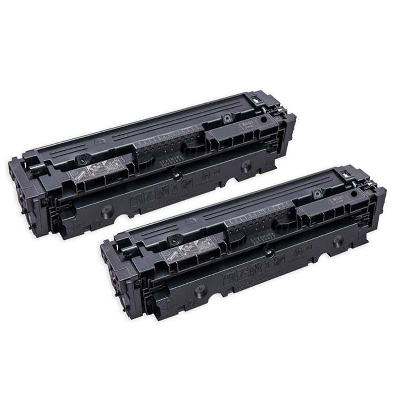 HP 410X (CF410X) Black Compatible High-Yield Toner Cartridge Twin Pack