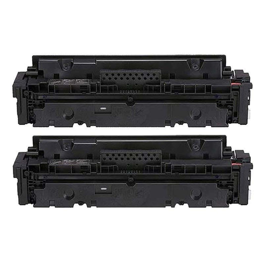 HP 414X (W2020X) Black Compatible High-Yield Toner Cartridge Twin Pack (No Chip)