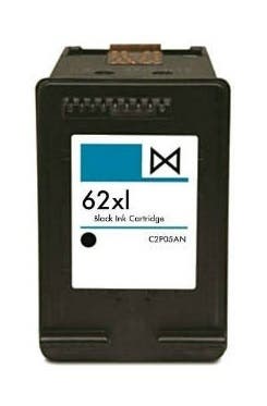 HP 62XL (C2P05AN) Black High-Yield Remanufactured Ink Cartridge