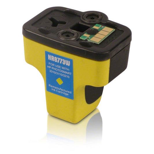 HP 02 (C8773WN) Yellow Remanufactured Ink Cartridge