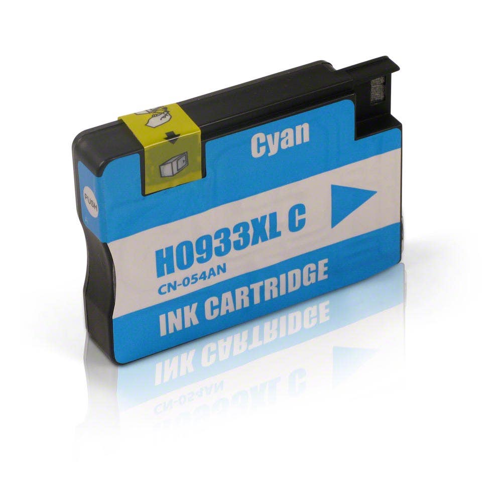 HP 933XL (CN054AN) Cyan High-Yield Remanufactured Ink Cartridge