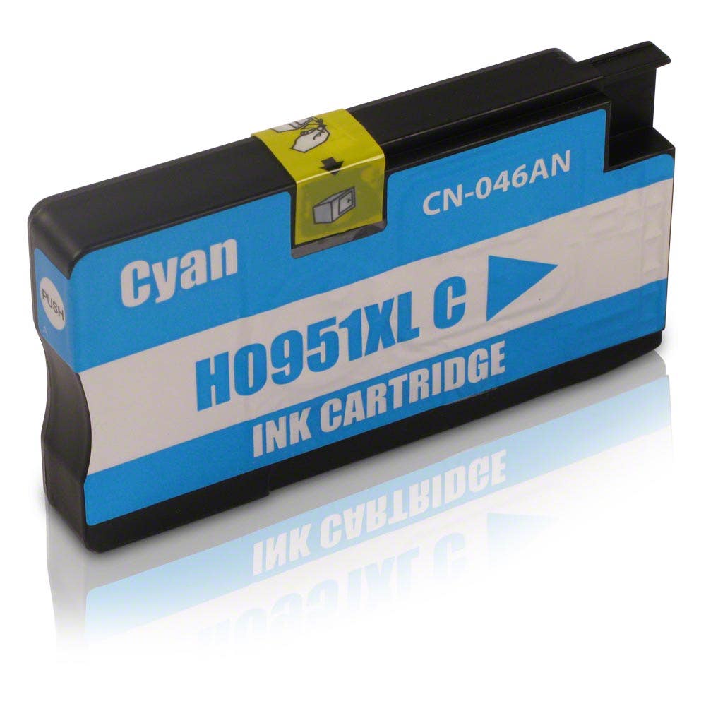 HP 951XL (CN046AN) Cyan High-Yield Remanufactured Ink Cartridge