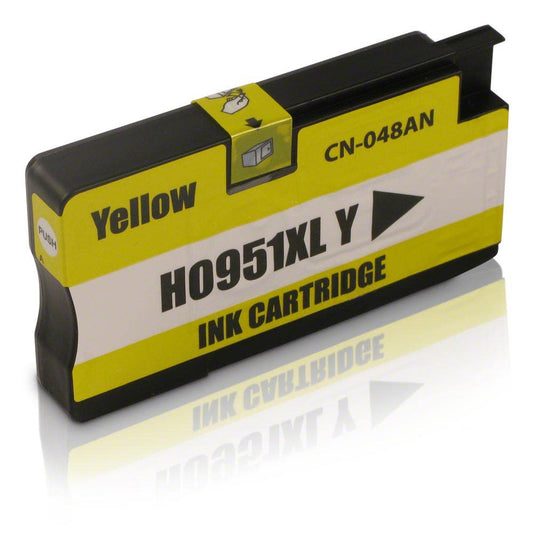 HP 951XL (CN048AN) Yellow High-Yield Remanufactured Ink Cartridge