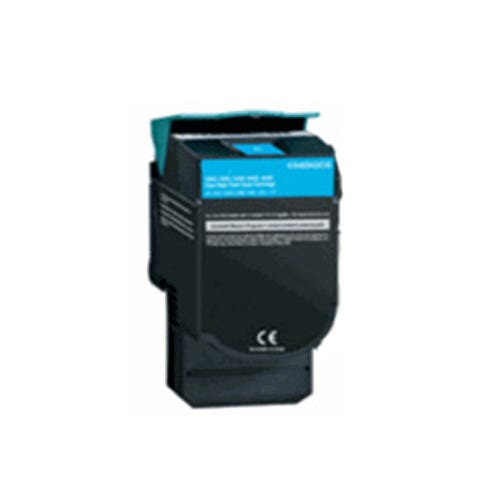 Lexmark C540H2CG Cyan High-Yield Compatible Toner Cartridge