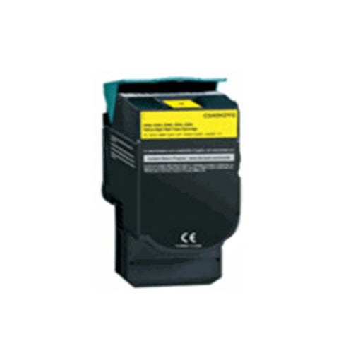 Lexmark C540H2YG Yellow High-Yield Compatible Toner Cartridge