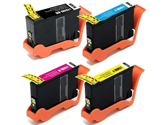 Lexmark 150XL High-Yield Compatible Ink Cartridge 4-Pack