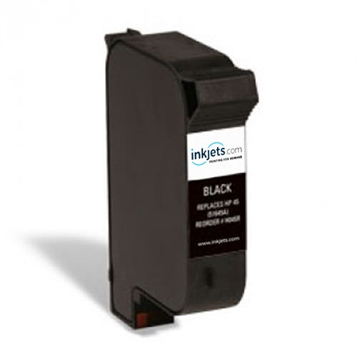 HP 45 (51645A) Black Remanufactured Ink Cartridge