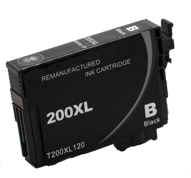 Epson 200XL (T200XL120) Black High-Yield Remanufactured Ink Cartridge