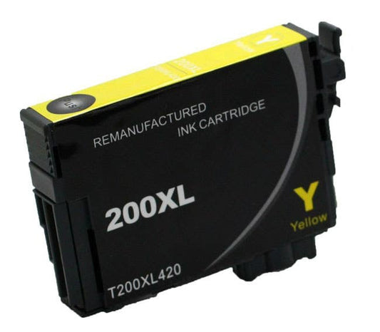 Epson 200XL (T200XL420) Remanufactured Yellow High-Yield Ink Cartridge