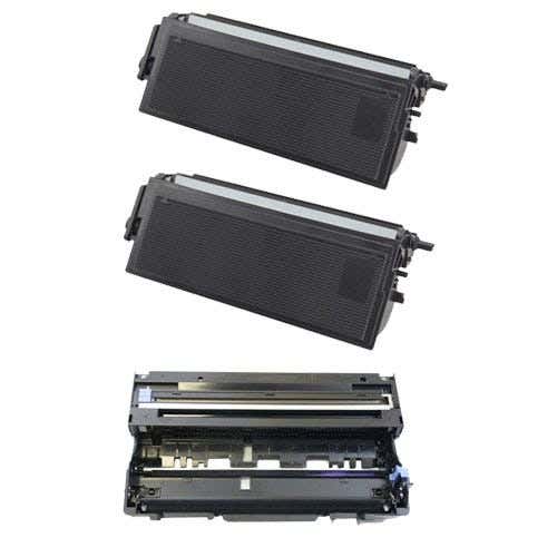 Brother TN460 & DR400 High-Yield Compatible Toner & Drum Cartridge 3-Pack Combo